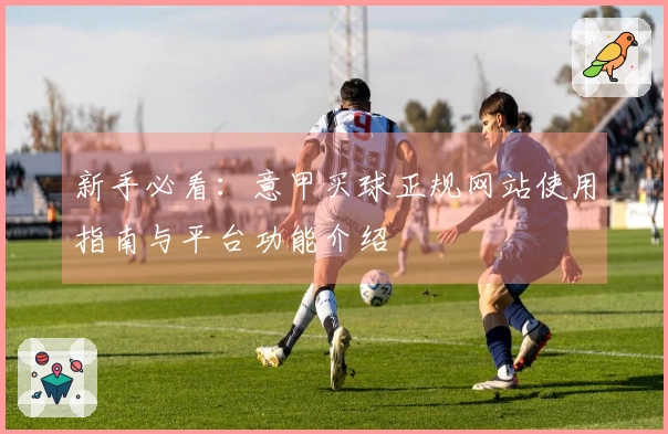 新手必看：意甲买球正规网站使用指南与平台功能介绍